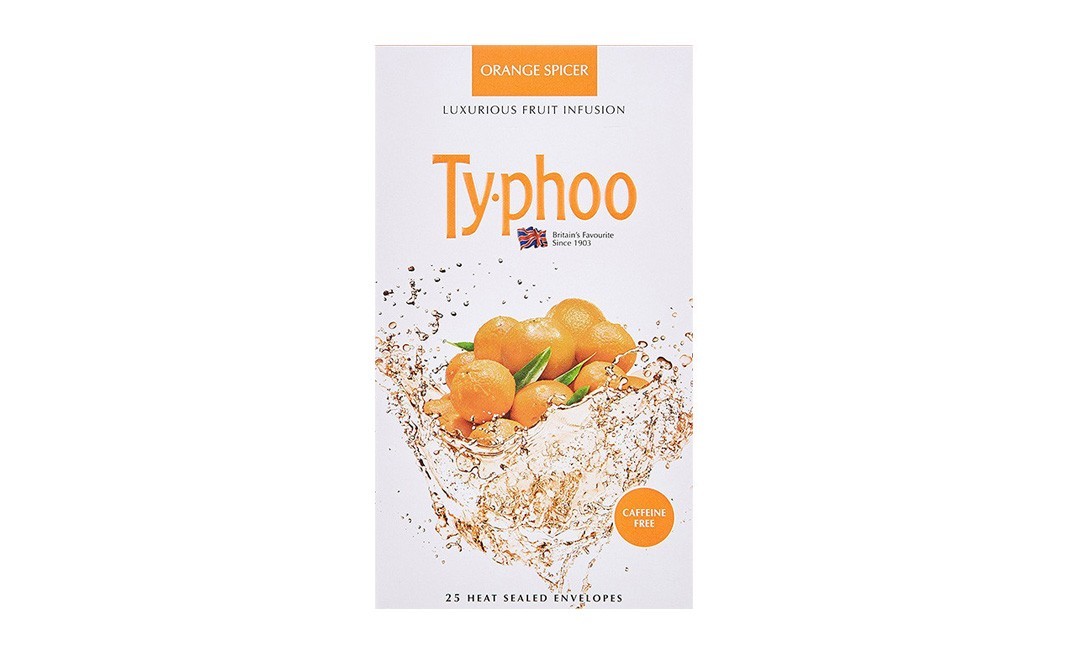 Typhoo Orange Spicer Luxurious Fruit Infusion   Box  25 pcs
